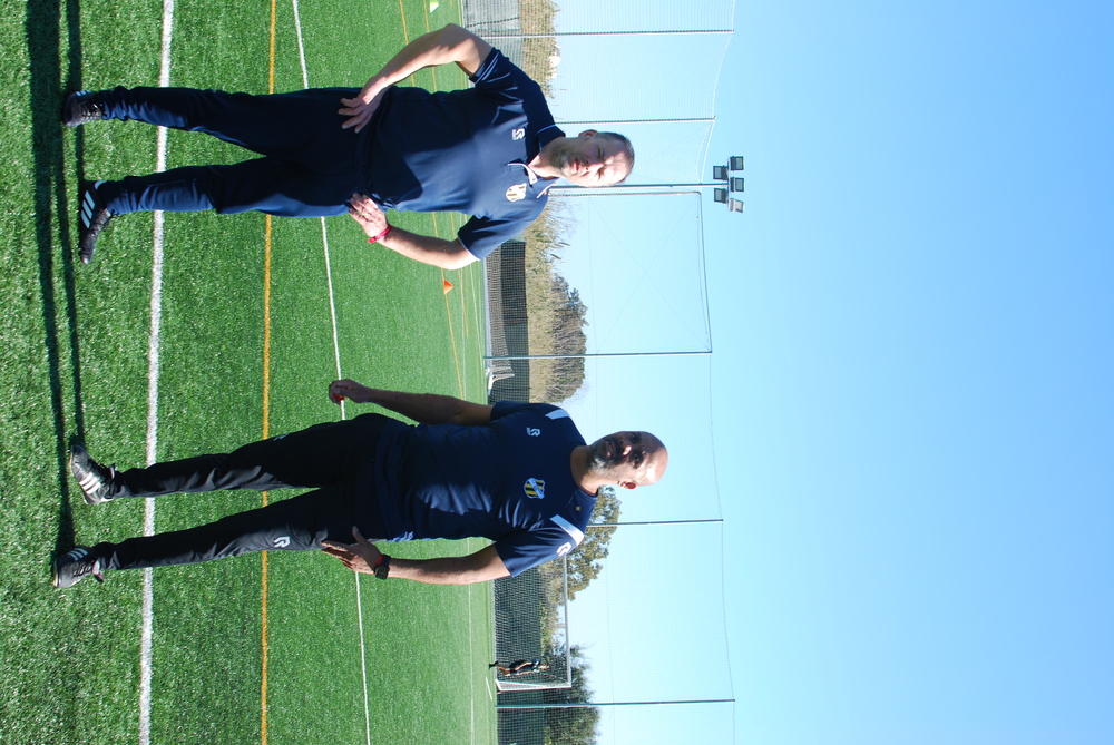 Een mooi trainersduo