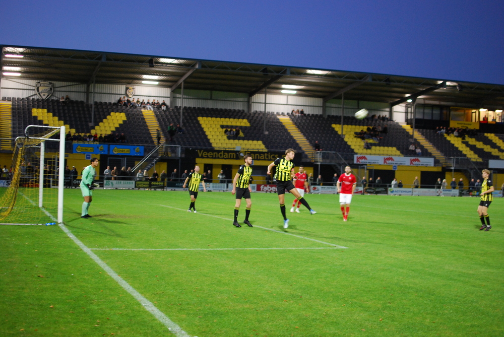 Verdedigers volle bak